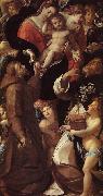 Giulio Cesare Procaccini Madonna and Child with Saints and Angels oil painting picture wholesale